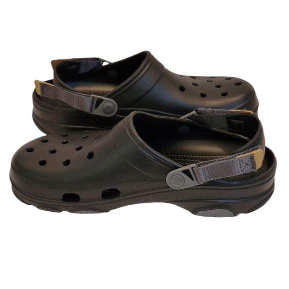 NWT Crocs Clogs Classic All-Terrain Clog Black/Grey Men's Size 13 US - Picture 10 of 15